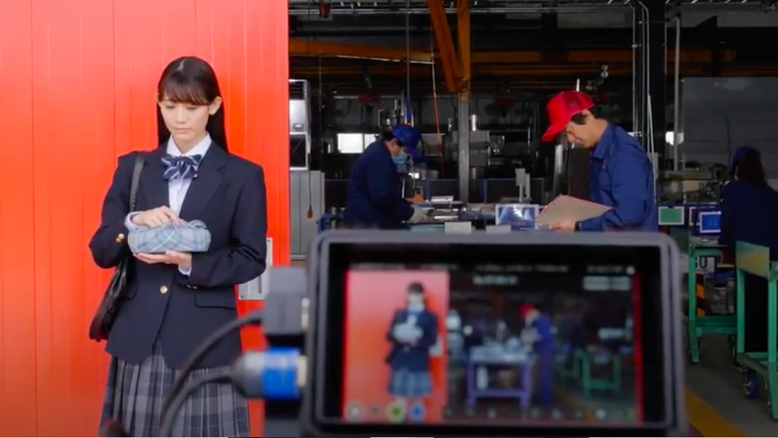 FUJIMAKI GROUP企業CM 父と娘編（メイキング）